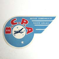 B.C.P.A, British Pacific Airlines, Fluglinien
