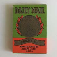 Daily Mail, 10 Cigarettes, Joseph Licari Malta