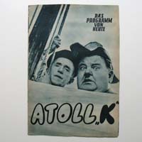 Atollk, Dick & Doof, Laurel & Hardy, Filmprogramm, 1951