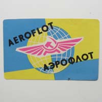 Aeroflot, Fluglinie, Aufkleber
