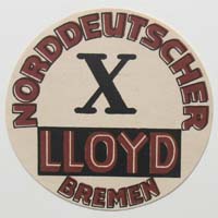Norddeutscher Lloyd Bremen, Schifffahrtslinie, Label