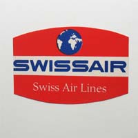 Swissair, Swiss Air Lines, Fluglinie, Label
