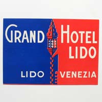 Grand Hotel Lido, Venezia, Hotel-Label