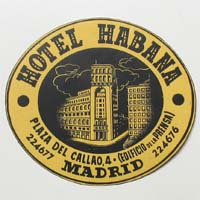 Hotel Habana, Madrid, Spanien, Hotel-Label