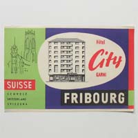 Hotel City, Fribourg, Schweiz, Hotel-Label