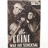 Die Caine war ihr Schicksal, Filmprogrammheft, 1959