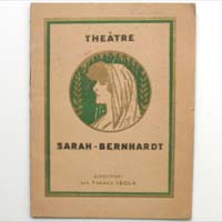 Theatre Sarah Bernhardt, Programmheft, 1930/31