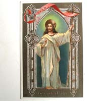 Gesegnete Ostern, Jesus, Ansichtskarte