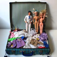 Konvolut Barbie Puppen und Kleider