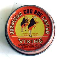 Norwegian Cod Roe Caviar, Viking