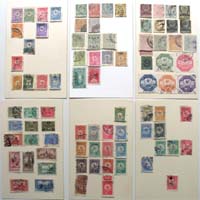 alte Briefmarken, Osmanische Reich, Konvolut