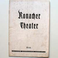 Ronacher Theater, Programmheft, 1940