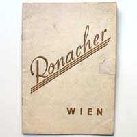 Ronacher Wien, Programmheft, Februar 1940