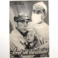 Arzt im Zwielicht, Humphrey Bogart, Filmprogramm