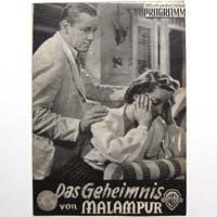Das Geheimnis von Malampur, Bette Davis, Filmprogramm