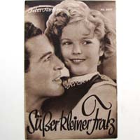 Süßer kleiner Fratz, Shirley Temple, Filmprogramm