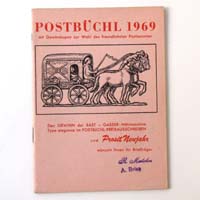 Postbüchel für das Jahr 1969