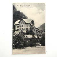 Hotel Krone, Au im Bregenzerwalde, Ansichtskarte