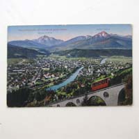 Hungerburgbahn mit Innsbruck, Ansichtskarte