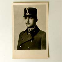 Kaiser Otto in Oberstinhaber-Uniform, Ansichtskarte