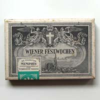 Zigarettenschachtel, Memphis, Wiener Festwochen, 1952