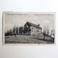 Einzianhütte am Kieneck, alte Ansichtskarte