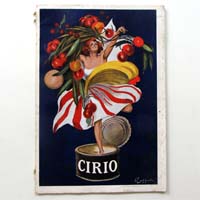 Cirio, Italien, Lebensmittelkonserven, Katalog