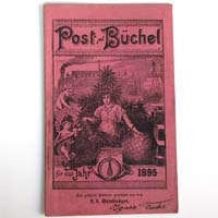 Postbüchel für das Jahr 1895