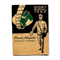 Postbüchel für das Jahr 1962