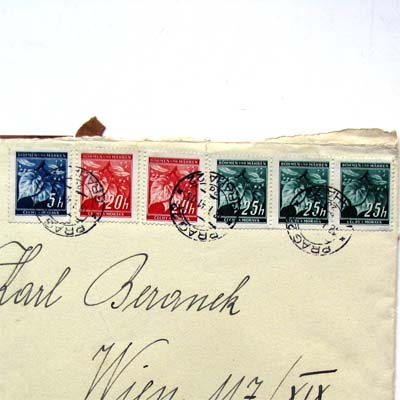 Briefmarken, Protektorat Böhmen und Mähren, 1941