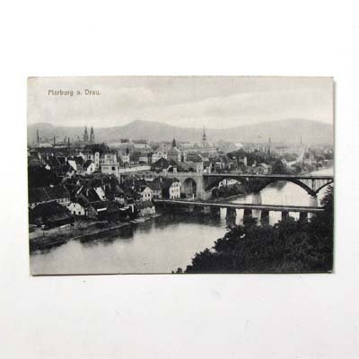 Maribor, Slowenien, alte Ansichtskarte