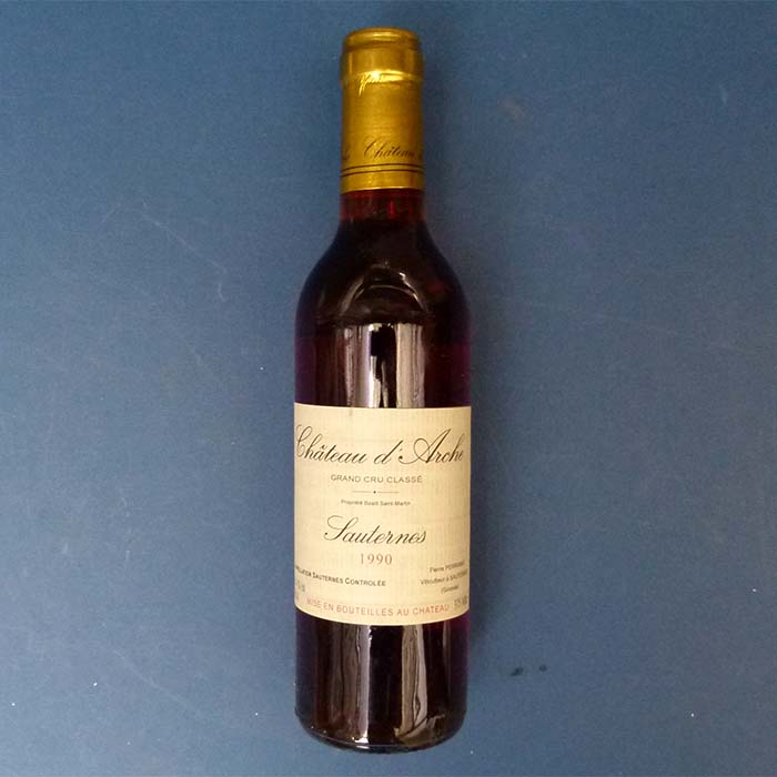 Chateau d´Arche Sauternes, 375 ml, 1990