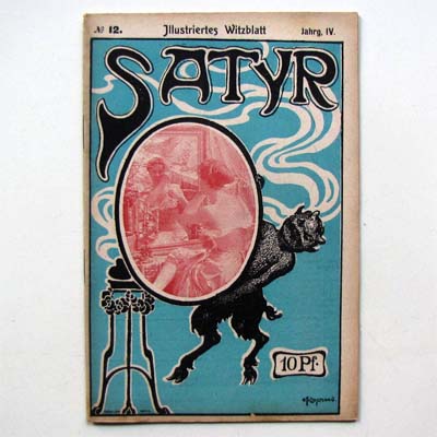 Satyr, Illustriertes Witzblatt, Nr. 12, 1907