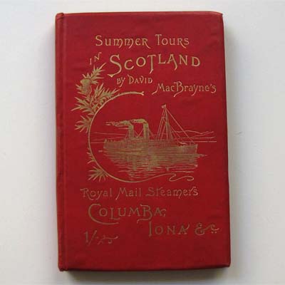 Summer Tours in Scotland, Royal Mail Stemers, um 1900