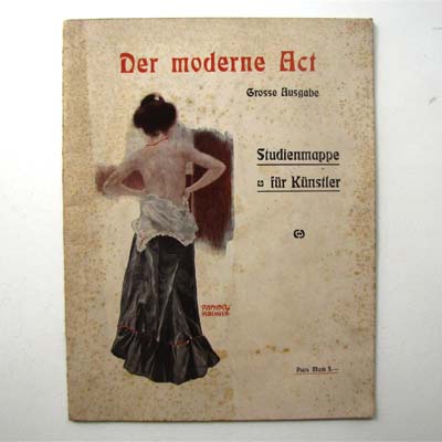 Der moderne Act - Studienmappe für Künstler, um 1910