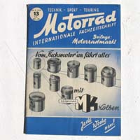 Motorrad Zeitschrift, Heft 13 - 1952