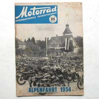 Motorrad Zeitschrift, Heft 25 - 1954