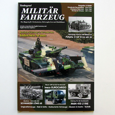 Magazin Militärfahrzeug, Tankograd Ausgabe 1/2009