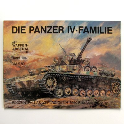 Die Panzer IV Familie, Podzun, Band 104, H. Scheibert