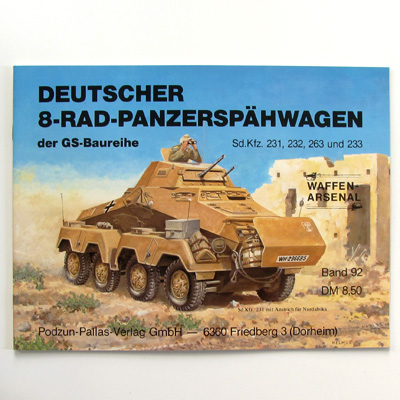  8-Rad-Panzerspähwagen, Podzun Band 92, H. Scheibert