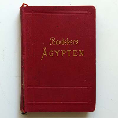 Baedeker Ägypten, Handbuch für Reisende, 1906