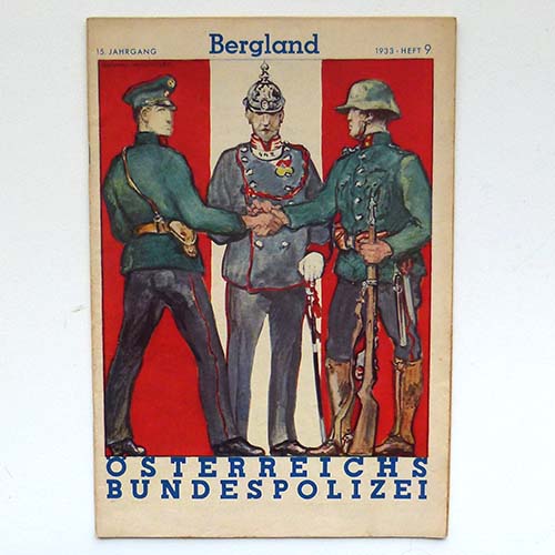 Österreichische Bundespolizei, Bergland, 1933