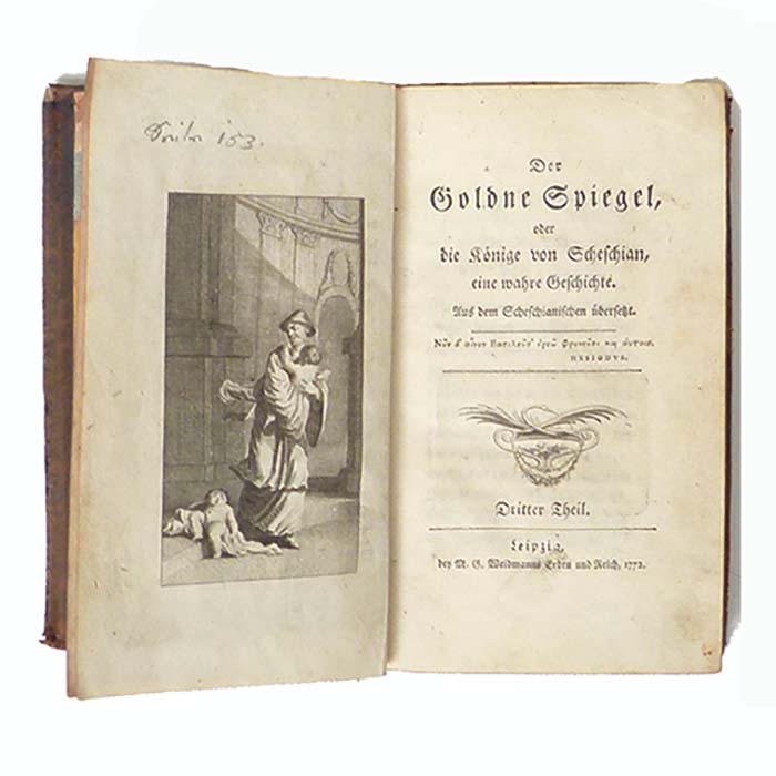 Der goldene Spiegel, Christoph M. Wieland, 1772 EA