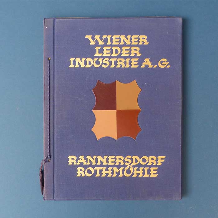 Wiener Leder Industrie A.G. Rannersdorf Rothmühle, 1930