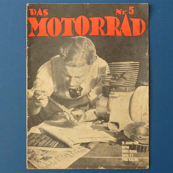 Das Motorrad, Zeitschrift, 2. Weltkrieg, 1939