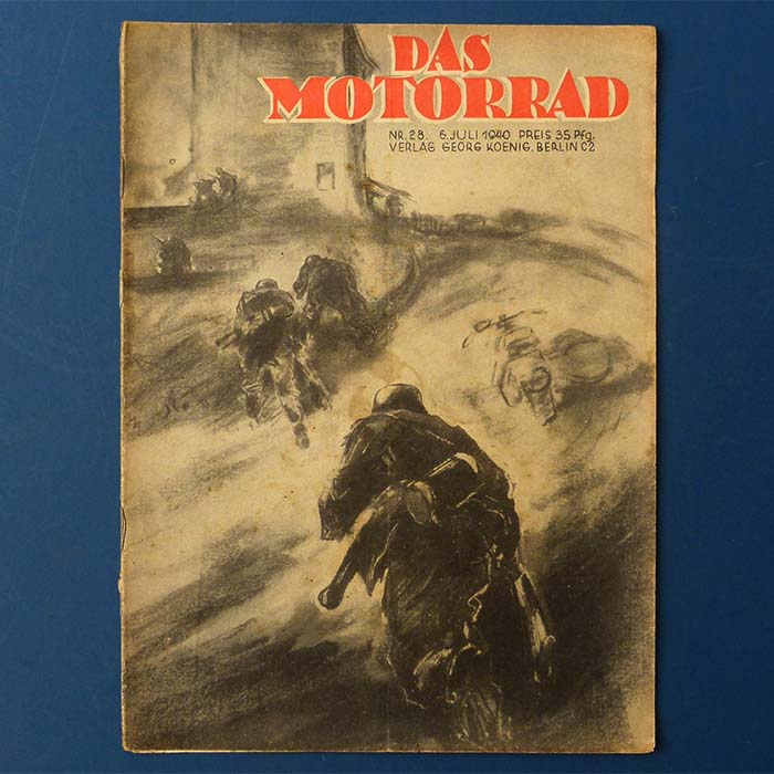 Das Motorrad, Zeitschrift, 2. Weltkrieg, 1940