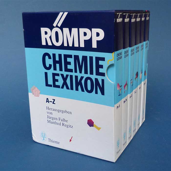 Römpp Chemie Lexikon, 6 Bände, Thieme