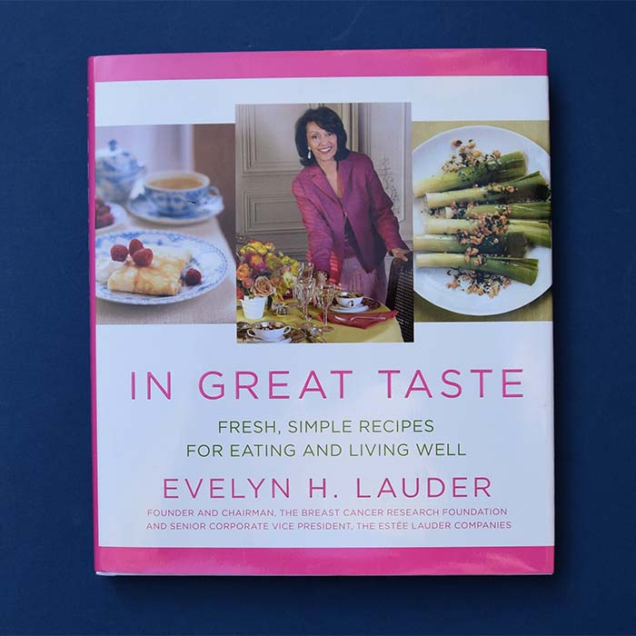 In Great Taste, Kochbuch, Evelyn H. Lauder