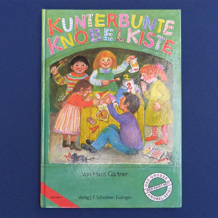 Kunterbunte Knobelliste, Kinderbuch, 1983