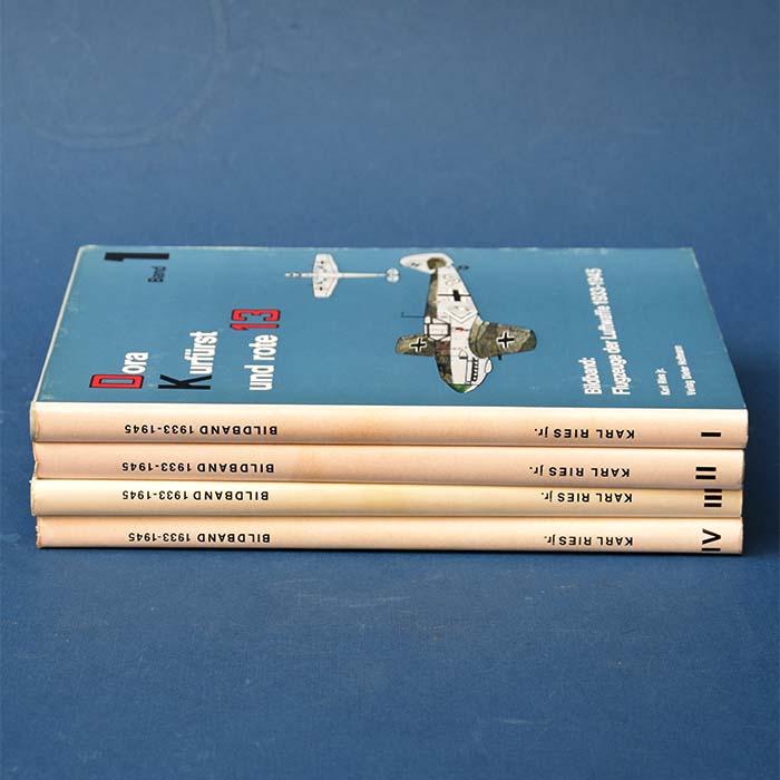 Dora Kurfürst und rote 13, Bildband Flugzeuge, 4 Bände